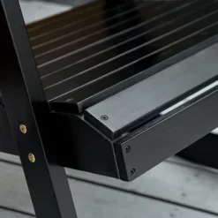 Outsunny Wooden Rocking Chair Set, 2-Piece Outdoor Porch Rocker With Foldable Table For Patio, Backyard And Garden -Outdoor Furniture Store GUEST 924a4cb5 f04d 4794 98ab a180836f2b38