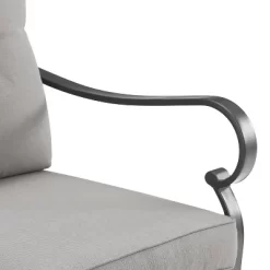 5pc Dahlia Outdoor Steel Fire Pit Set Taupe/Matte Black - Crosley 22 5pc Dahlia Outdoor Steel Fire Pit Set Taupe/Matte Black - Crosley -Outdoor Furniture Store GUEST 93c561e7 4093 467f 9a63 459718bdd9e1 1