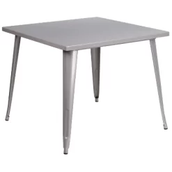 Flash Furniture Commercial Grade 35.5" Square Metal Indoor-Outdoor Table -Outdoor Furniture Store GUEST 9602002b 0cc3 4045 82cc bd417ac42399