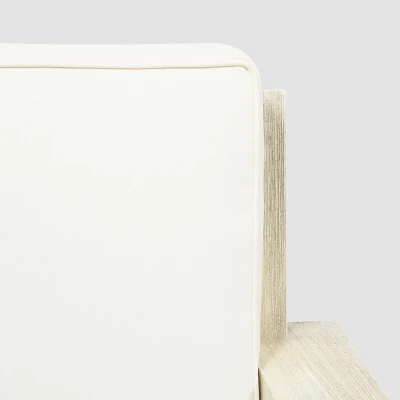 Santa Ana 2pk Acacia Club Accent Chairs Brushed Light Gray - Christopher Knight Home 4 Santa Ana 2pk Acacia Club Accent Chairs Brushed Light Gray - Christopher Knight Home - Image 2