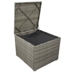 7pc Wicker Patio Seating Set With Storage Box - Gray - GODEER 25 7pc Wicker Patio Seating Set With Storage Box - Gray - GODEER -Outdoor Furniture Store GUEST 9aaf7443 9085 4b5e b772 2eb81dd8289b