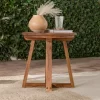 Saracina Home Modern Slatted Round Acacia Accent Table -Outdoor Furniture Store GUEST 9afd1abc 176e 40e0 9fcc dded7cc7b32a