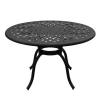 5pc Patio Dining Set With 48" Modern Ornate Outdoor Mesh Aluminum Round Table & Modern Chairs - Black - Oakland Living 1 5pc Patio Dining Set With 48" Modern Ornate Outdoor Mesh Aluminum Round Table & Modern Chairs - Black - Oakland Living -Outdoor Furniture Store GUEST 9c2dbad7 dcfe 4f17 b53d 058e62e3d61b 1