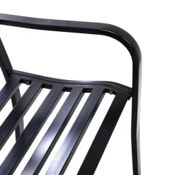 Tangkula 50"Patio Bench Porch Chair Steel Frame Cast Iron Loveseat W/ Backrest For Park Garden -Outdoor Furniture Store GUEST 9e113049 25e5 4eb1 bdfa b803db04f7f6