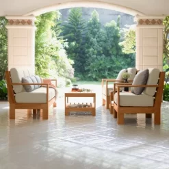 Logan Outdoor Teak Wood Side Table - Cambridge Casual -Outdoor Furniture Store GUEST 9e48d0e3 612b 4f4c b05f 09c7daf31741