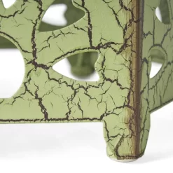 Eliana 14" Sunburst Outdoor Patio Iron Side Table - Crackle Teal - Christopher Knight Home -Outdoor Furniture Store GUEST 9f2b7da6 0345 49e9 beac a2ac3965df1e