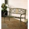 Evergreen Pineapple Metal Garden Bench - Verdigris -Outdoor Furniture Store GUEST 9f8336de 272e 4d51 84c9 ad44b630863d