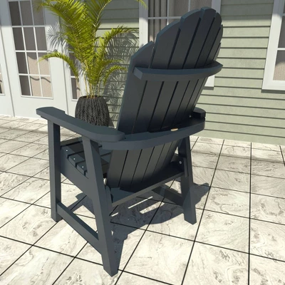 Hamilton 3pc Outdoor Set With Deck Chairs & Adirondack Side Table - Highwood 7 Hamilton 3pc Outdoor Set With Deck Chairs & Adirondack Side Table - Highwood - Image 5