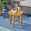 Gertrude 16" Acacia Wood Side Table - Teak - Christopher Knight Home -Outdoor Furniture Store GUEST a0034a41 47d6 46d9 867b 7fdce7f812dd