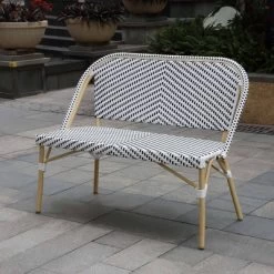 Alertis Patio Wicker Bench - MiBasics -Outdoor Furniture Store GUEST a060422d adc8 4441 ac8e 1276f51fa86c