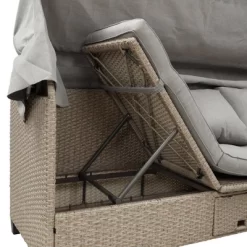 4pc Outdoor Adjustable Wicker Sectional Set With Canopy & Table - GODEER -Outdoor Furniture Store GUEST a0c048e7 6474 4be9 a2b3 368ad9de7c2d