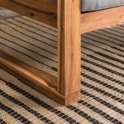 Galia Square Leg Acacia Wood Patio Loveseat With Cushions - Brown - Saracina Home 29 Galia Square Leg Acacia Wood Patio Loveseat With Cushions - Brown - Saracina Home -Outdoor Furniture Store GUEST a11ad9be a64c 44ca a46e a671dce41fbe