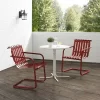 Gracie 3pc Outdoor Metal Bistro Set With Table & 2 Armchairs - Crosley -Outdoor Furniture Store GUEST a1294d7d f9ae 4678 a802 a557ef009a61