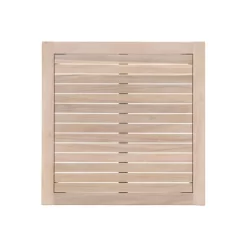 Linon 4pc Melita Acacia Sectional & Coffee Table Beige -Outdoor Furniture Store GUEST a1554e73 488b 457e 96e6 bfcf0b62e1cb