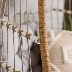 Toluca Hanging Outdoor Boho Egg Chair With Cushion - Saracina Home -Outdoor Furniture Store GUEST a1dfd6d0 71de 4508 9b6f 0be074039cff