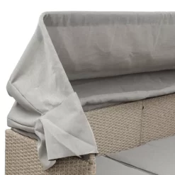 4pc Outdoor Adjustable Wicker Sectional Set With Canopy & Table - GODEER -Outdoor Furniture Store GUEST a1ee0e6a 1da1 47fc 9bee 1f7dcb29f4d9