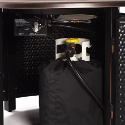 5pc Outdoor Fire Table Set With Hammered 44" Round Fire Table, 4 Deep Seating Swivel Rocking Chairs & Table Fabric Covers - Oakland Living 24 5pc Outdoor Fire Table Set With Hammered 44" Round Fire Table, 4 Deep Seating Swivel Rocking Chairs & Table Fabric Covers - Oakland Living -Outdoor Furniture Store GUEST a24de2d0 2a23 4d67 b59d d1a0c5b30682 2