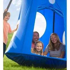 HearthSong Family HugglePod HangOut Hanging Tent With LED String Lights And Family HangOut Stand -Outdoor Furniture Store GUEST a26db03b cf18 4110 aa4e a5fcbd0b3245