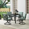 5pc Kaplan Outdoor Steel Round Dining Set With Swivel Chairs Mist/Bronze - Crosley 1 5pc Kaplan Outdoor Steel Round Dining Set With Swivel Chairs Mist/Bronze - Crosley -Outdoor Furniture Store GUEST a35261ff a858 4172 92b4 8f6bfb74ca0b