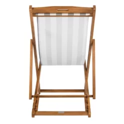 Loren Foldable Sling Chair - Natural/Gray/White - Safavieh -Outdoor Furniture Store GUEST a46b4f34 9430 4546 9702 2c8e910d4402