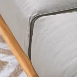 Caterina Teak Patio Sofa With Cushion - Beige - Cambridge Casual -Outdoor Furniture Store GUEST a4f329a0 d878 4cba bafa 31183cadf68b