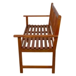 Northlight 48" Light Brown Acacia Wood Outdoor Patio Bench -Outdoor Furniture Store GUEST a698d819 409e 4515 b547 6862165858cc