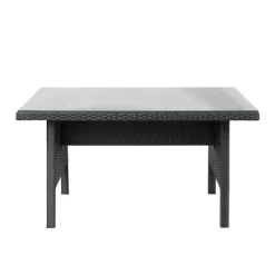 6pc Wicker Patio Conversation Set With Glass Table Ottomans & Cushions - Black/Dark Gray - GODEER 33 6pc Wicker Patio Conversation Set With Glass Table Ottomans & Cushions - Black/Dark Gray - GODEER -Outdoor Furniture Store GUEST a8289a35 1bdc 400b aa1e 0ad2f1b6dbd7