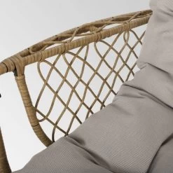Malia Outdoor Wicker Hanging Chair (Stand Not Included) Brown/Beige - Christopher Knight Home 8 Malia Outdoor Wicker Hanging Chair (Stand Not Included) Brown/Beige - Christopher Knight Home -Outdoor Furniture Store GUEST a8bcc6a0 a54f 430f a762 2a456d49c281