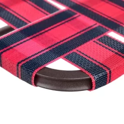 Costway 6pcs Folding Beach Chair Camping Lawn Webbing Chair Lightweight 1 Position Red -Outdoor Furniture Store GUEST a91be7e6 9d68 4585 9903 eafb37ca32f2