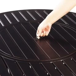 5pc Set With 44" Outdoor Aluminum Round Fire Table & 4 Deep Seating Swivel Rocking Chairs & Wind Blocker Lid - Oakland Living 21 5pc Set With 44" Outdoor Aluminum Round Fire Table & 4 Deep Seating Swivel Rocking Chairs & Wind Blocker Lid - Oakland Living -Outdoor Furniture Store GUEST a9753cfb 6a27 4546 a592 b97b2e8cb7c4 1