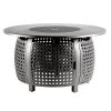 Oakland Living Aluminum Round 55000 BTUs Outdoor Patio Dining Table With Lid & Covers Gray -Outdoor Furniture Store GUEST ab1baf8c dc29 4241 95c7 52470cccbf32