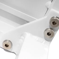 Outdoor Aluminum Square Side Table - White - Crestlive Products -Outdoor Furniture Store GUEST abb6454c 96f5 4db2 8b04 591bd73e887a