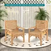 Costway Set Of 2 Patio Fir Wood Chair Dining Inclined Backrest Garden Backyard Indoor 2 Costway Set Of 2 Patio Fir Wood Chair Dining Inclined Backrest Garden Backyard Indoor -Outdoor Furniture Store GUEST ad09fb18 98c0 415e becb 365633f3f38f