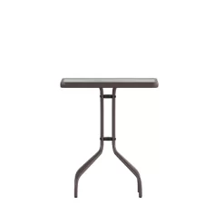 Flash Furniture Barker 23.5'' Square Tempered Glass Metal Table -Outdoor Furniture Store GUEST ae22299e 984f 4300 aa5c b35ccb614ec6