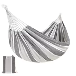 Best Choice Products 2-Person Brazilian-Style Cotton Double Hammock Bed W/ Portable Carrying Bag -Outdoor Furniture Store GUEST af725f2c bb93 4670 99a1 a1aa05927c6e