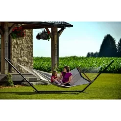 Vivere 15ft 3-Beam Steel Hammock Stand -Outdoor Furniture Store GUEST b01e2b48 e200 46ad 8577 3e7bb163f62c