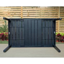 7pc Outdoor Dining Set With 7 Position Folding Chairs With Expandable Metal Table - Captiva Designs -Outdoor Furniture Store GUEST b079f64c 375c 4ad3 9601 55855ef6bf36