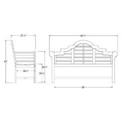 Lutyens 5ft Teak Bench - Natural - Cambridge Casual -Outdoor Furniture Store GUEST b0bfb909 b08d 46e0 9459 81f486e797f6