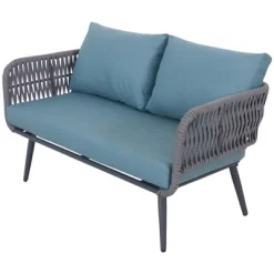 Northlight 4-Piece Caicos Outdoor Patio Conversation Set With Cushions -Outdoor Furniture Store GUEST b0d1afb8 eea1 425d 8914 f702353b9351