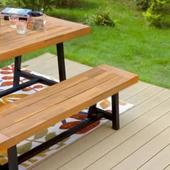 2pc Acacia Wood Patio Set With Bench - Captiva Designs -Outdoor Furniture Store GUEST b22e24f5 9e15 420e 9212 b461e56a3f1e