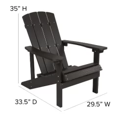 Flash Furniture 3 Piece Charlestown Poly Resin Wood Adirondack Chair Set With Fire Pit - Star And Moon Fire Pit With Mesh Cover -Outdoor Furniture Store GUEST b2e274fc 78e4 469d a7c0 4dfa8e5c8e4c