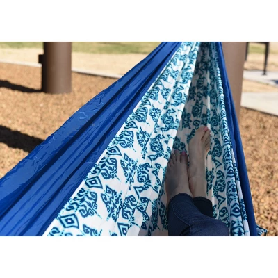 Equip 1Person Travel Hammock - Indigo Ink Dot 5 Equip 1Person Travel Hammock - Indigo Ink Dot - Image 3