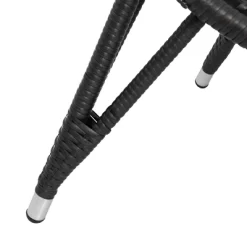 Patio Wicker Egg Chair With Cushion And Pillow Dark Gray - Crestlive Products -Outdoor Furniture Store GUEST b5490f3b 1640 4ad9 be1d 9da690dea6b9