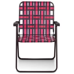 Costway 6pcs Folding Beach Chair Camping Lawn Webbing Chair Lightweight 1 Position Red -Outdoor Furniture Store GUEST b70bf622 bedc 42ea 8d65 259353603467