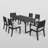Nestor 7pc Acacia Wood Dining Set - Dark Gray/Light Gray - Christopher Knight Home -Outdoor Furniture Store GUEST ba63e026 3912 4cb8 a515 cf5487f58516
