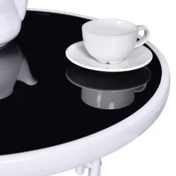 Costway 3 PCS Folding Bistro Table Chairs Set Garden Backyard Patio Furniture Black -Outdoor Furniture Store GUEST bb5d2283 5b82 4e39 909a b83a7c065397