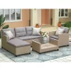 4pc Wicker Patio Conversation Set With Cushions - Beige/Brown - GODEER 2 4pc Wicker Patio Conversation Set With Cushions - Beige/Brown - GODEER -Outdoor Furniture Store GUEST bb9481a8 8d1f 4953 99ec 1f92eb98afa6