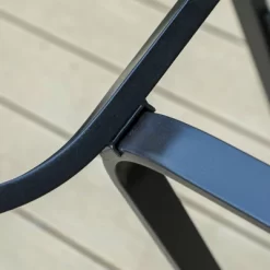 7pc Outdoor Dining Set With Swivel Chairs With Cushions & Faux Wood Table With Umbrella Hole - Captiva Designs -Outdoor Furniture Store GUEST bbfd3150 fab1 4aae a829 10c925cd3077 1