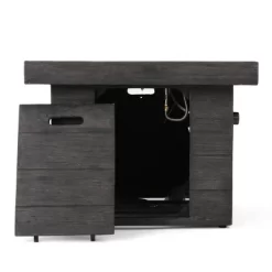 Keana 5pc Faux Rattan Club Chair & Fire Pit Chat Set - Christopher Knight Home -Outdoor Furniture Store GUEST bcb7aa81 5659 4a49 9a54 ba7e061fe71b