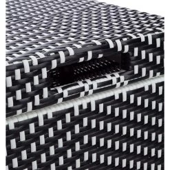 2pc Maksville Outdoor Aluminum Storage Bench & Trash Can - MiBasics -Outdoor Furniture Store GUEST bd33919a a2ef 4eef a6be 43b3a0b1d734 1